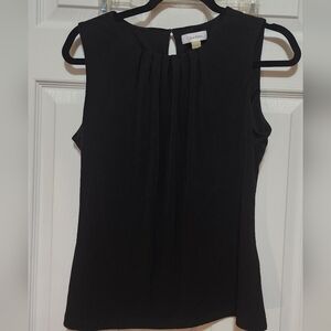 Calvin Klein Sleeveless Black Blouse